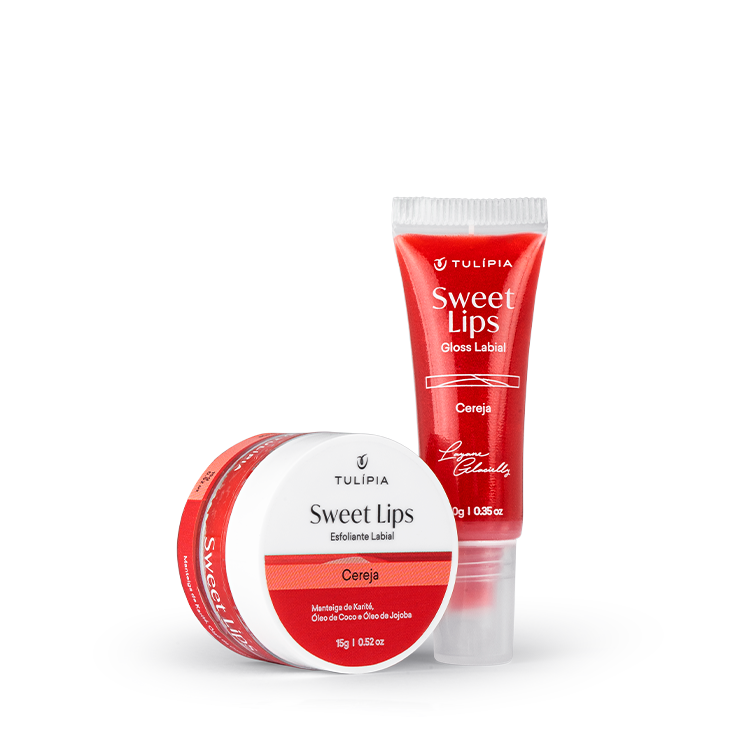 KIT SWEET LIPS GLOSS + ESFOLIANTE