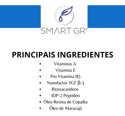 Creme Ultra Reparador Queimaduras Irritação na Pele Smart GR