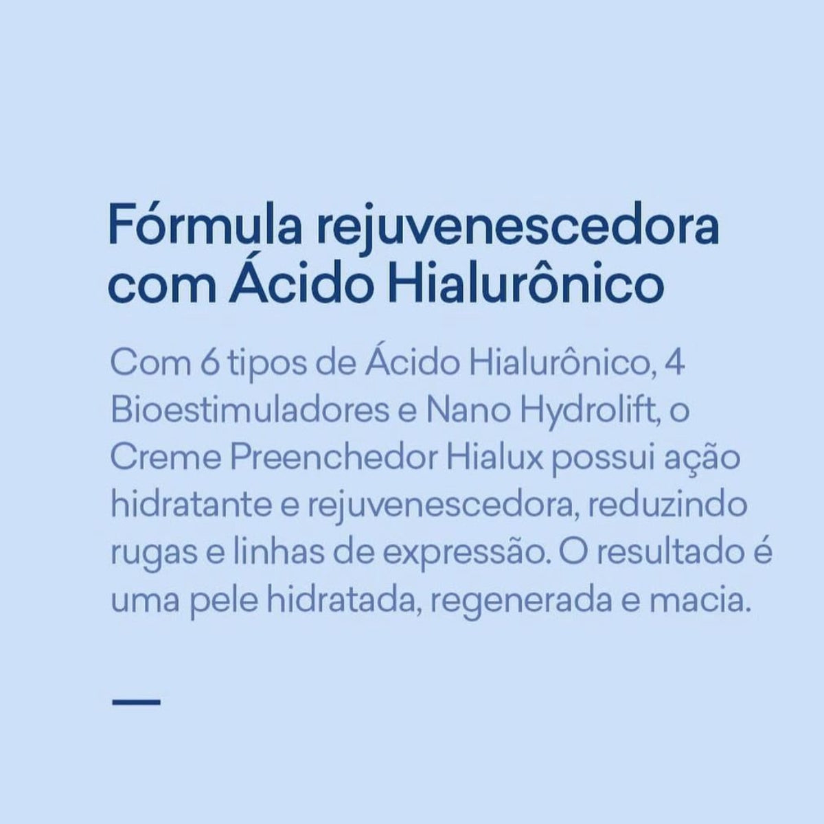Kit Facial Acido Hialurônico Sabonete Clareador Serum Hialux