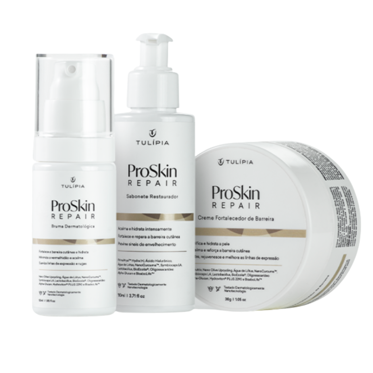 ProSkin Repair Tulípia Pele Sensível Hidratação Calmante 24h