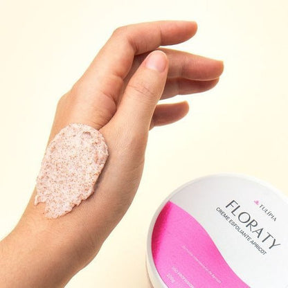 Floraty Creme Facial Esfoliante Apricot Para Cravos Tulipia