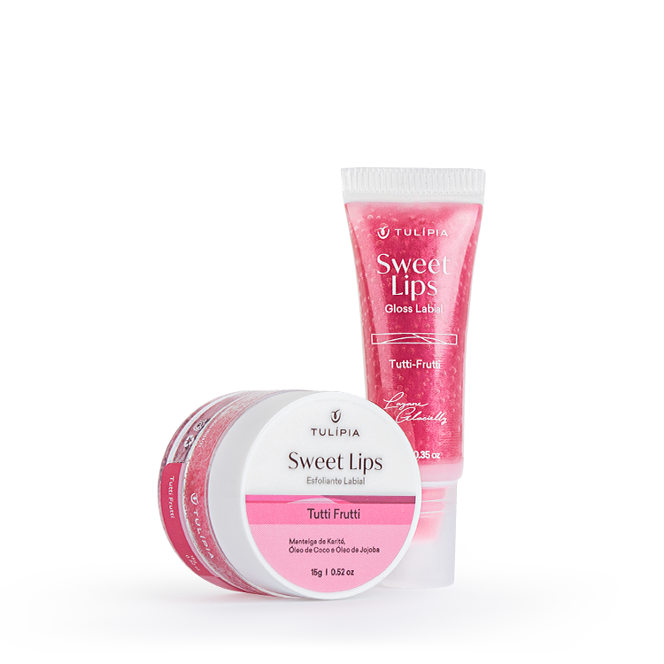 KIT SWEET LIPS GLOSS + ESFOLIANTE