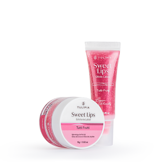 KIT SWEET LIPS GLOSS + ESFOLIANTE