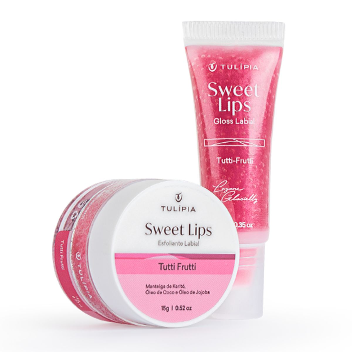 Kit Sweet Lips Gloss Esfoliante e Espuma Labial Baby Lips Hidragloss Lévesque Tutti Frutti