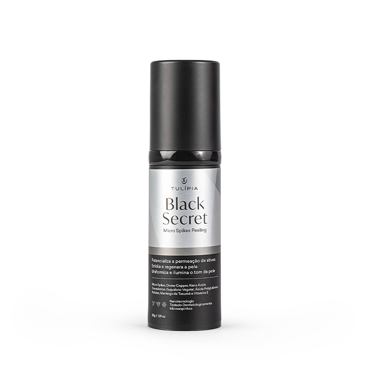 Peeling Facial Black Secret Micro Spikes Tulipia