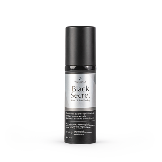 Peeling Facial Black Secret Micro Spikes Tulipia