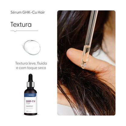 Sérum Capilar SmartGR GHK Cu 60ml Crescimento e Anti Queda