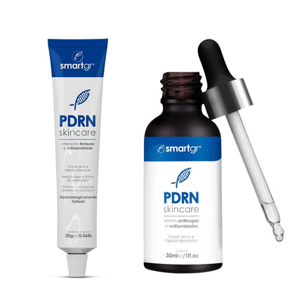 Kit PDRN Skincare Creme e Serum Antioleosidade Smart GR