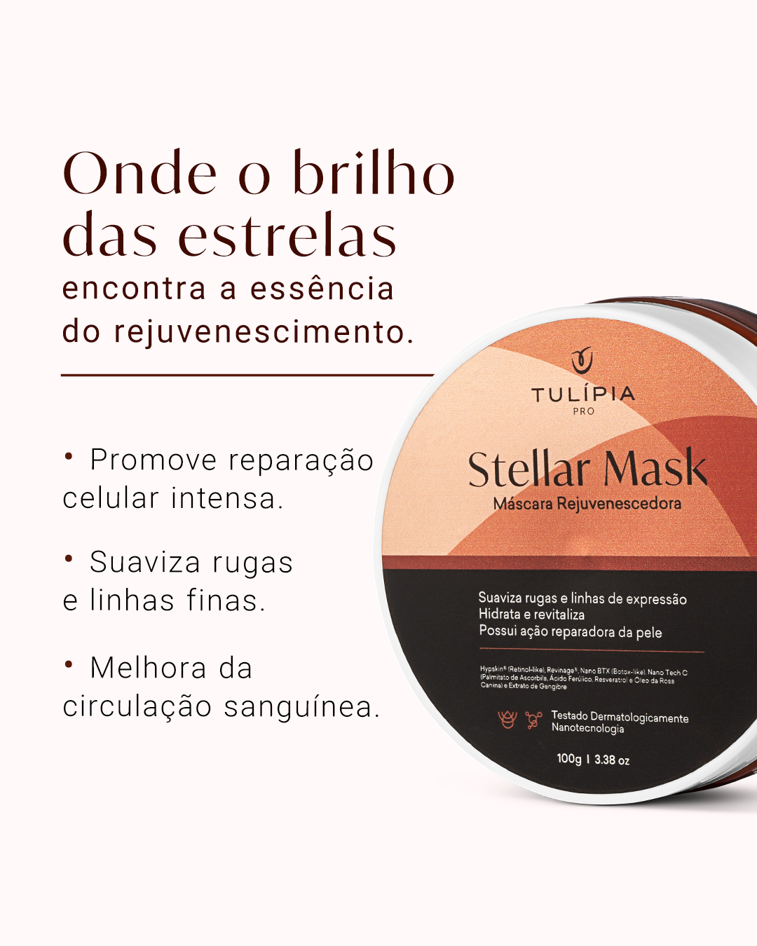 Máscara stellar - rejuvenescedora