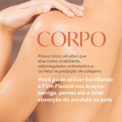 Kit Pós Sol Facial e Corporal Protetor Solar FPS30 e Flaccid