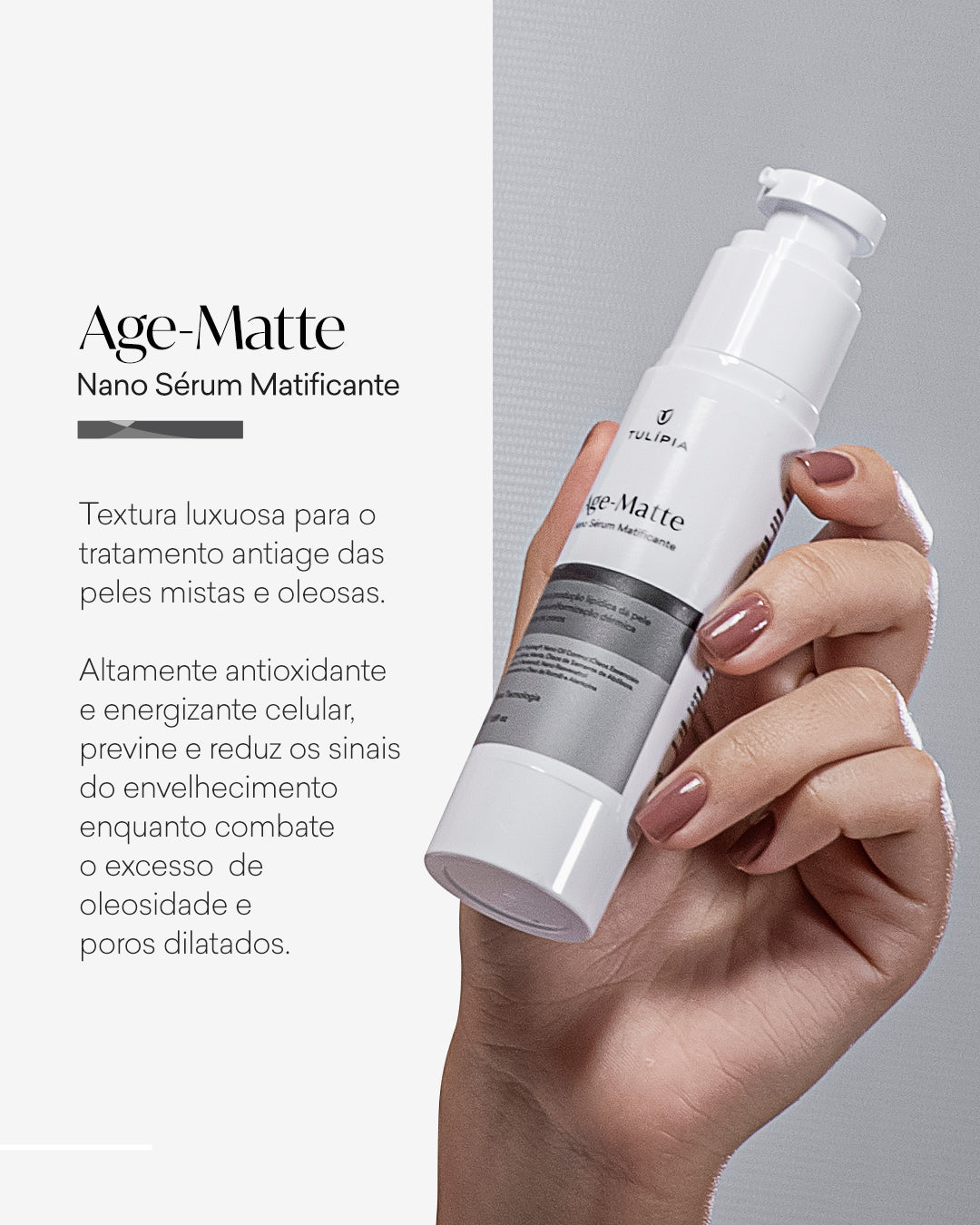 Kit Tratamento Antiacne Oleosidade Tulipia Completo 5 Itens