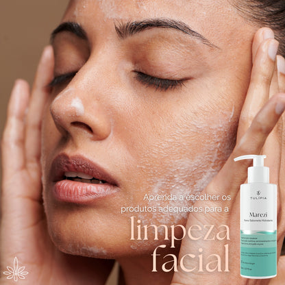 Kit Facial Marezi Sabonete Loção Tônica e Mascara Tulipia