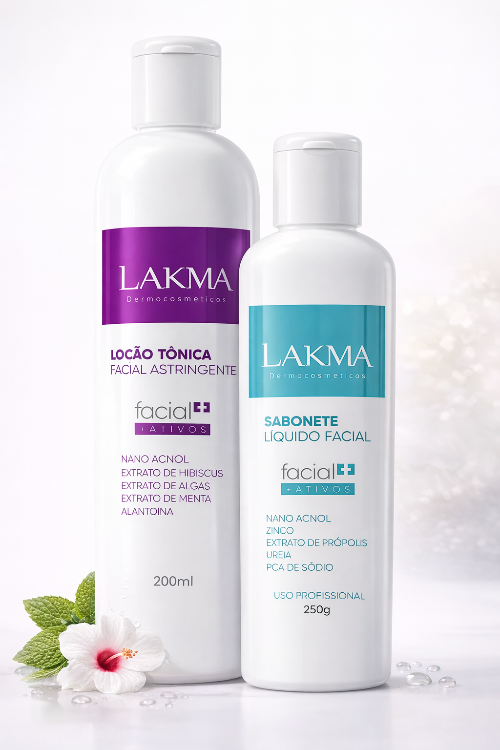 Kit  Facial Lakma Sabonete  Tonico Controle Oleosidade