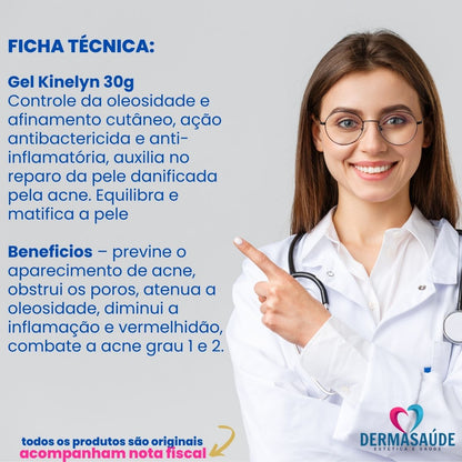 Kit Facial Para Pele Oleosa Acne Espinha e Cravos Tulipia