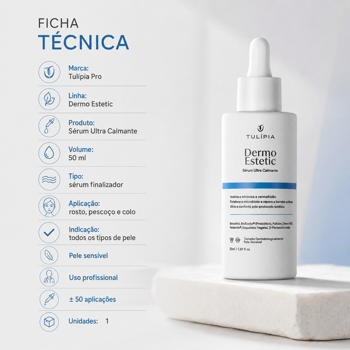 DERMO ESTETIC SERUM ULTRA CALMANTE 50ML