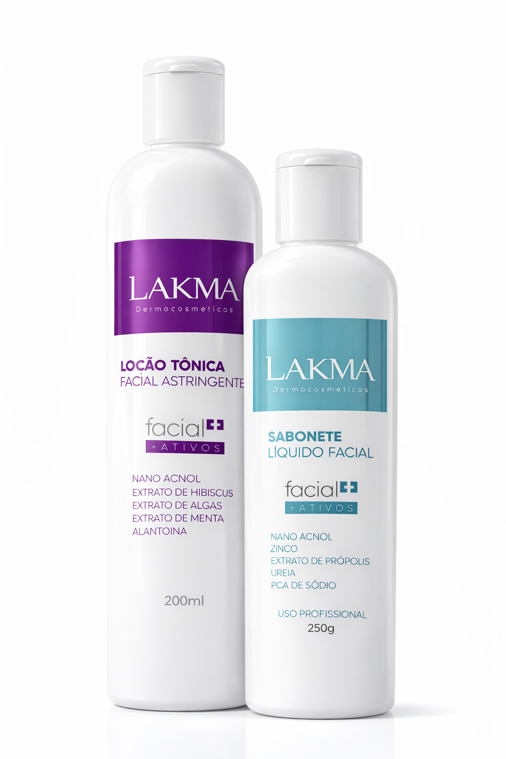 Kit  Facial Lakma Sabonete  Tonico Controle Oleosidade