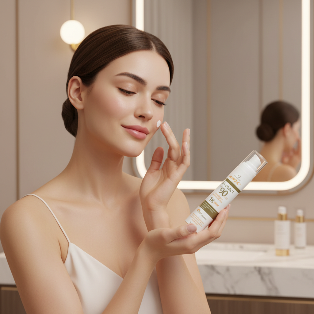 Filtro Solar Facial Antioxidante - Cosmobeauty Antiox FPS 90