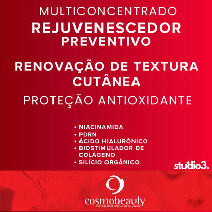 Clareador Facial Anti Envelhecimento Mellanderm Cosmobeauty