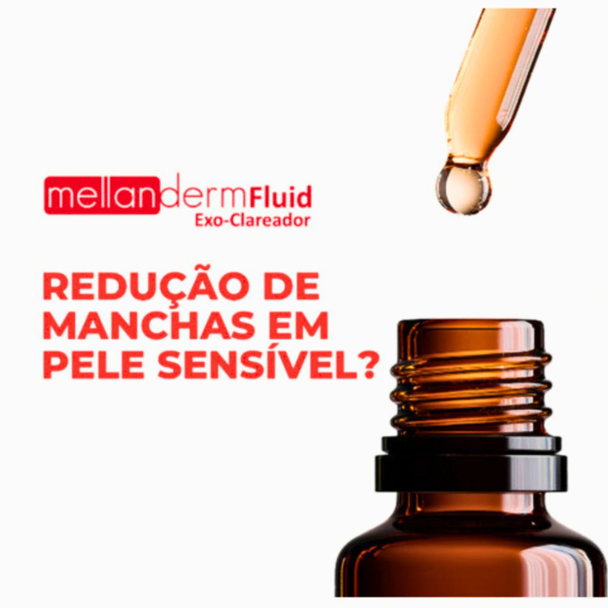 Cosmobeauty Mellanderm Fluid Exo Clareador de Melasma 30ml