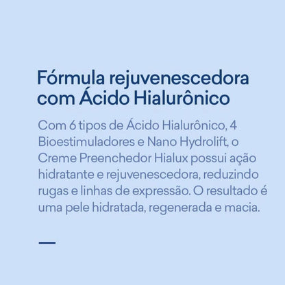 Kit Facial Sabonete Clareador e Creme Preenchedor Hialux