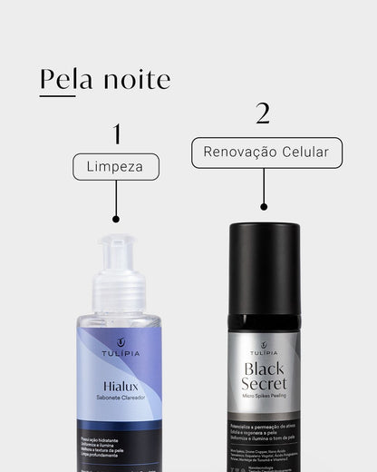 Peeling Facial Black Secret Micro Spikes Tulipia