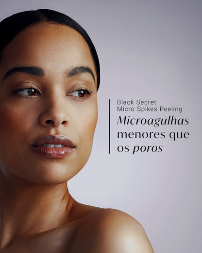 Peeling Facial Black Secret Micro Spikes Tulipia