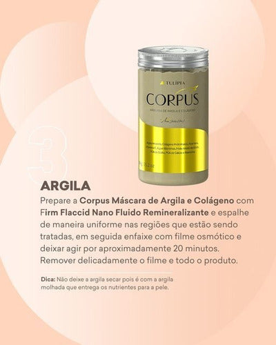 Corpus Máscara de Argila e Colágeno 1KG