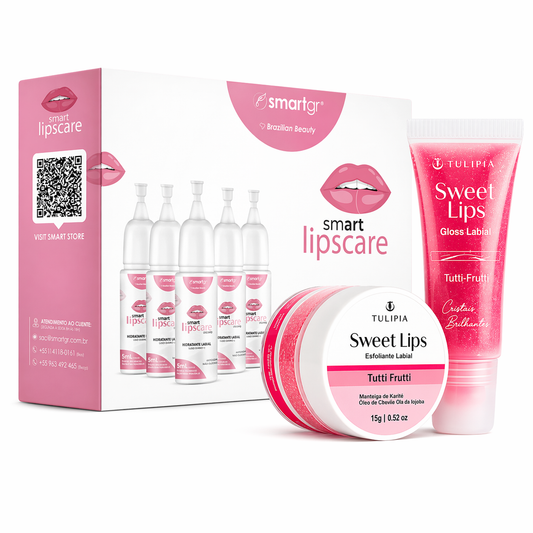 Kit Labios Hidratados Esfoliante Gloss Tutti Frutt Lips Care