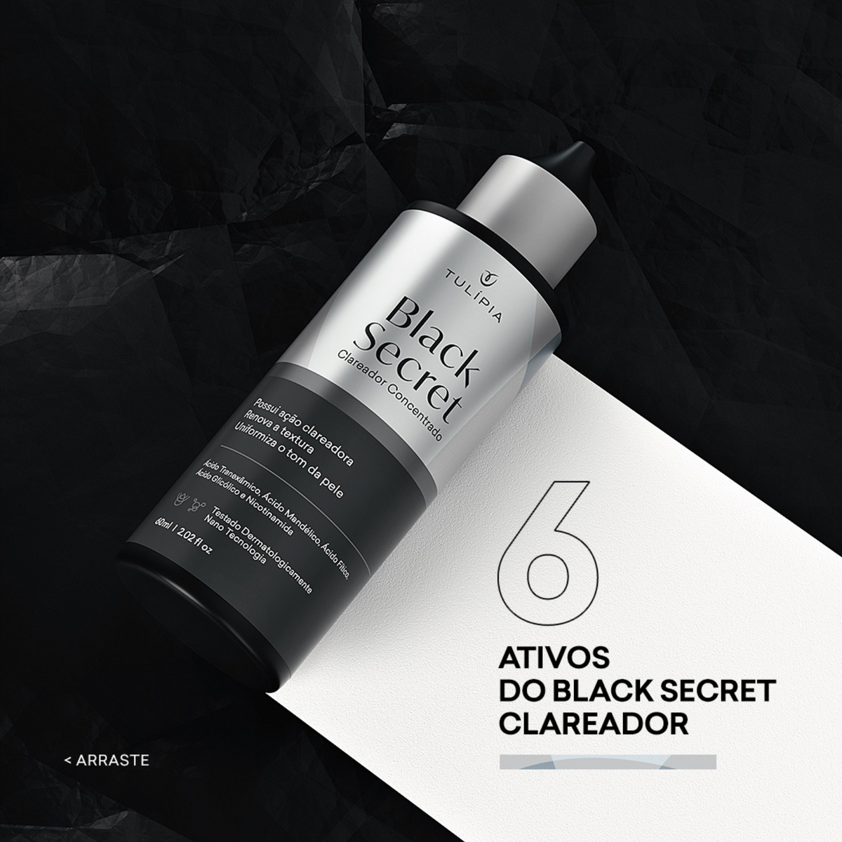 Black Secret Clareador Concentrado 60ML