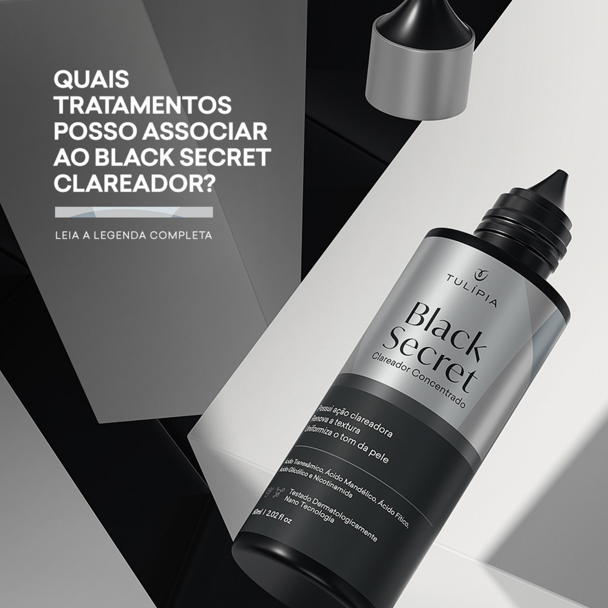 Black Secret Clareador Concentrado 60ML