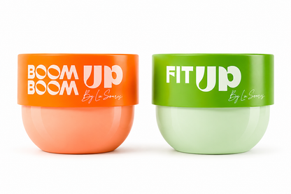 Kit Peach Up Fit Up + BoomBoom Up Cremes Corporais Hidratação e Firmeza