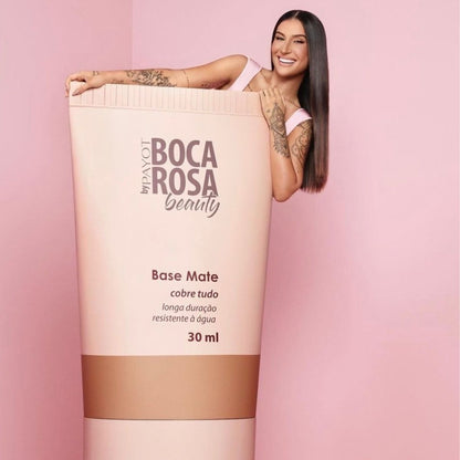 Boca Rosa Payot Base Mate Liquida Cobre Tudo Líquida 30ML