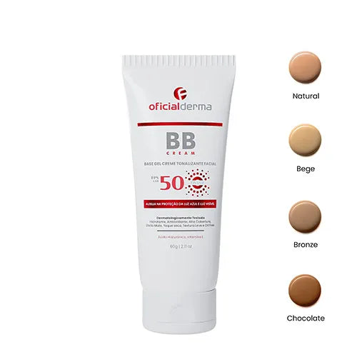 Protetor Solar Com Base Arago Oficial Farma BBCream Fps50 Bege 60g