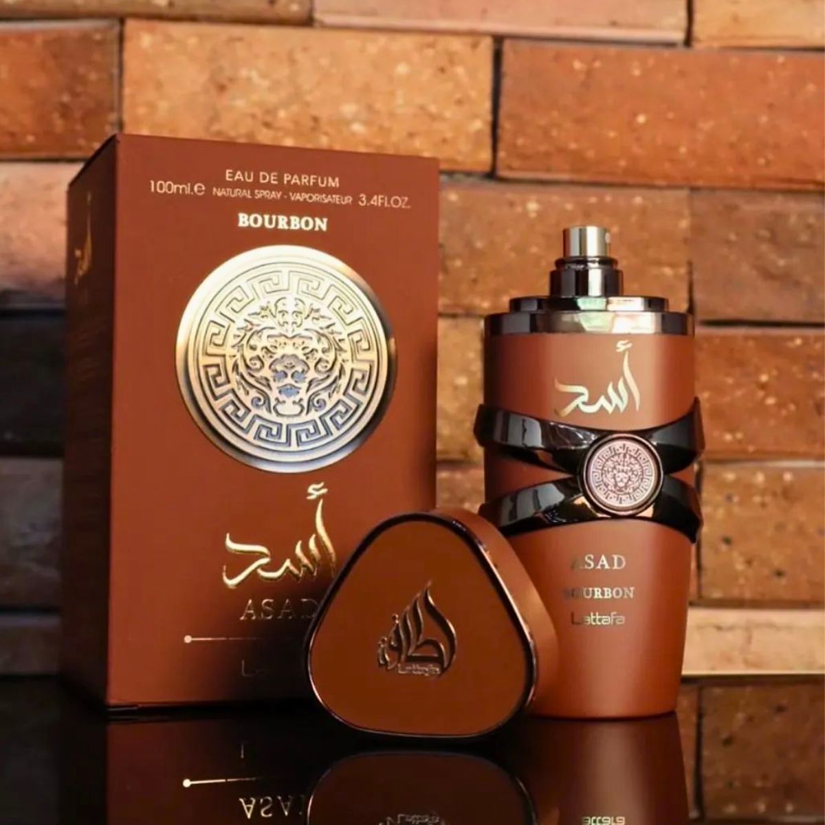 Perfume Árabe Lattafa Asad Bourbon Unissex 100ml Original