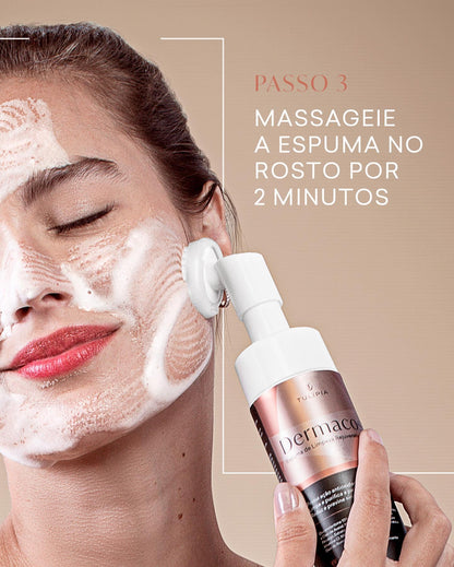 Dermacos Sabonete Mousse Rejuvenescedor Hidratante Tulipia