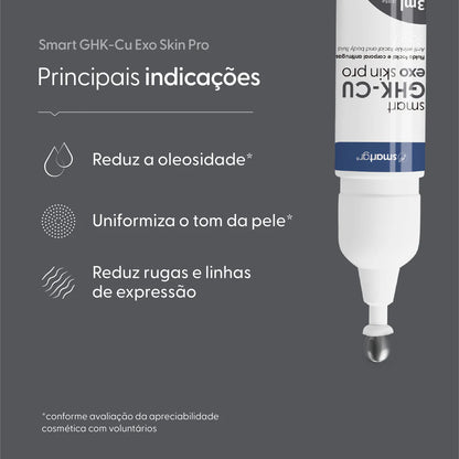 GHK Cu Exo Skin Pro SmartGR 5x3ml Anti Idade Renovação Pele