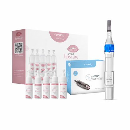 Kit Microagulhamento SmartGR Renovação Pele Completo - Lips Care