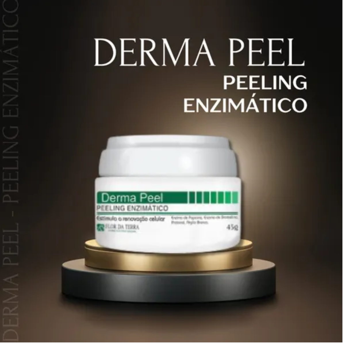 Kit Peeling Seguro Flor Da Terra Clareador Manchas E Rugas