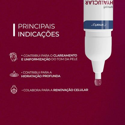 Kit Microagulhamento SmartGR Renovação Pele Completo - Hyaluclar