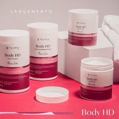 Kit Body Hd Tulipia Para Tratamento Corporal - 4 Itens