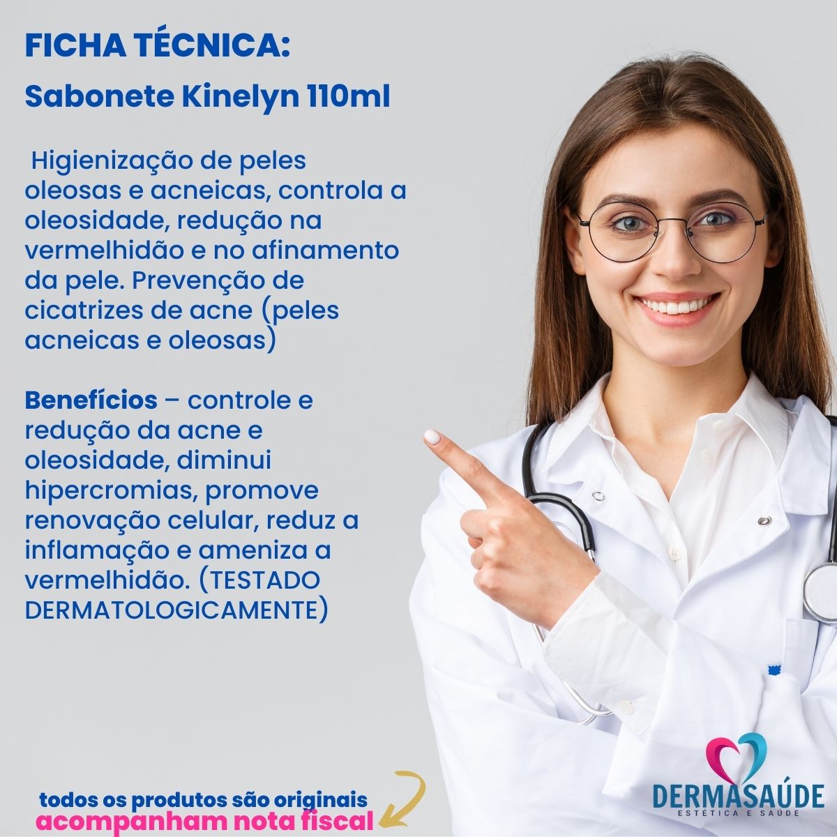 Kit Facial Para Pele Oleosa Acne Espinha e Cravos Tulipia