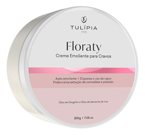 Floraty Creme Facial Emoliente Amolecedor para Cravos - Tulipia