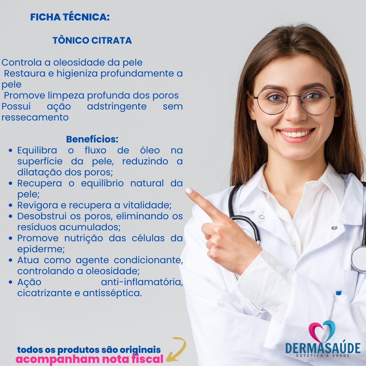 Kit Facial Para Pele Oleosa Mista Anti Acne Espinha Tulipia