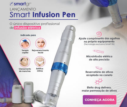 Caneta Elétrica Microagulhamento Smart GR DermaPen c/ Anvisa