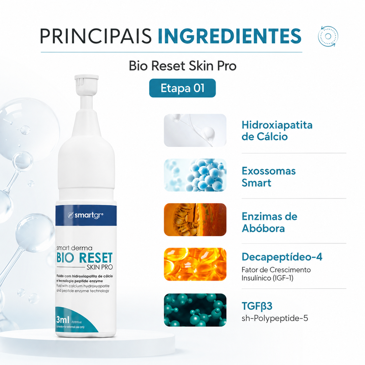 SMART BOOSTER NAD+ - 5X3ML - SMART GR
