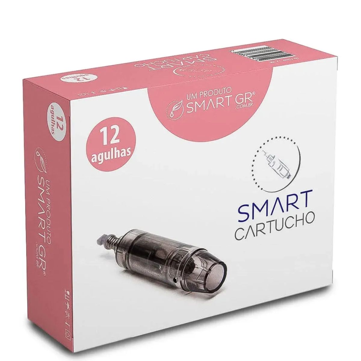 CARTUCHO PRETO 12 AGULHAS SMART GR