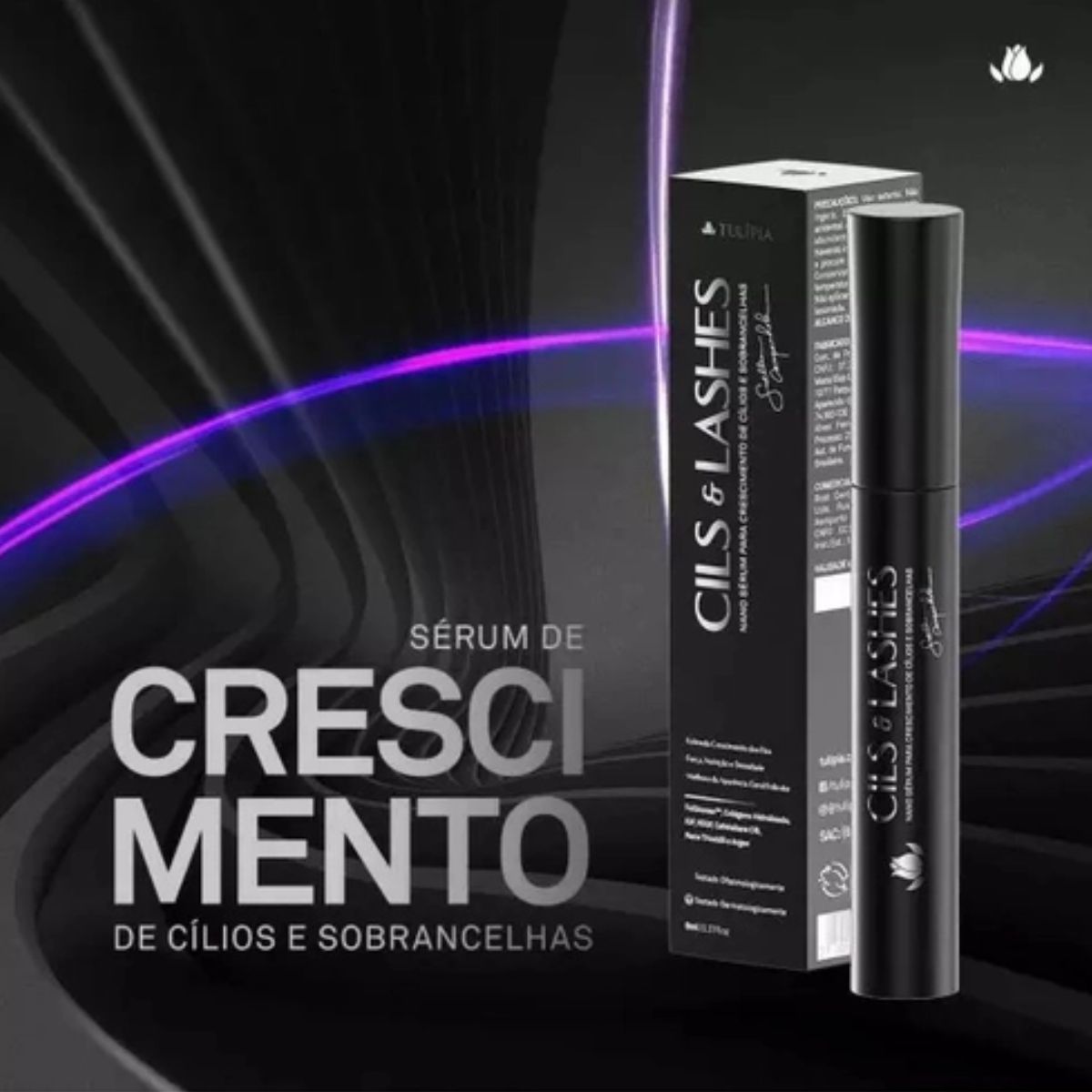 Nano Serum Fortalecimento Cilios E Sobrancelha Tulipia
