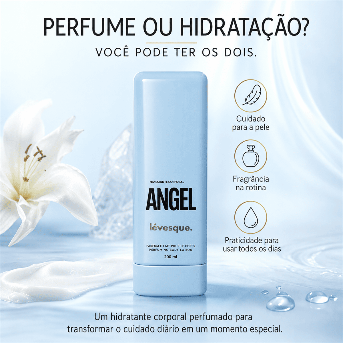 CREME HIDRATANTE ANGEL LEVESQUE