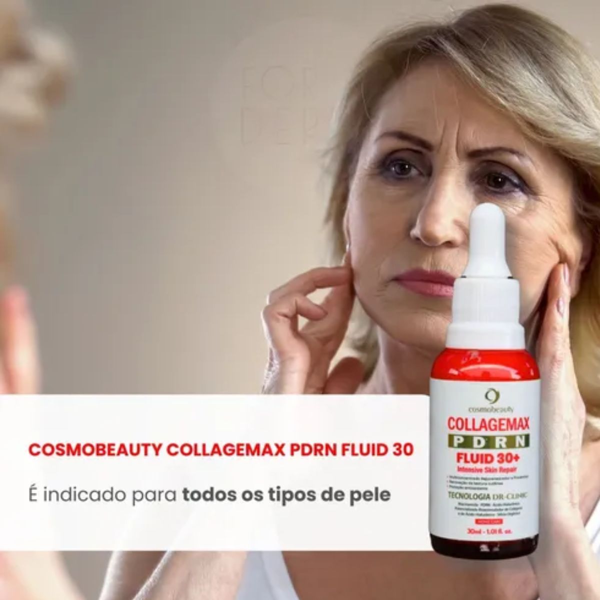 Fluido Anti Idade Collagemax PDRN 30 Cosmobeauty 30ml