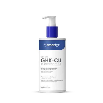 Creme Ultra Emoliente SmartGR 200g GHK Cu Exossomas Limpeza Pele